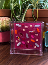 Load image into Gallery viewer, Hot Pink Pill Misc Dish
