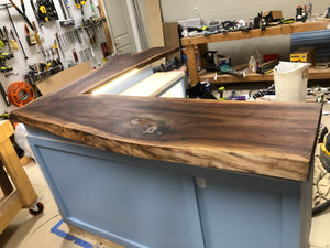 Live-Edge Bar Top