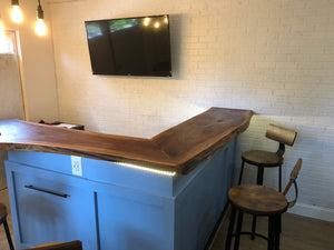 Live-Edge Bar Top