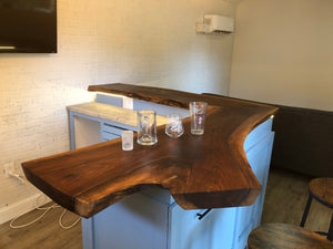 Live-Edge Bar Top