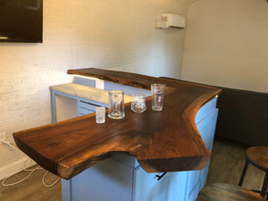 Live-Edge Bar Top