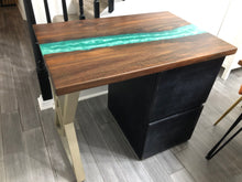 Load image into Gallery viewer, Epoxy Resin River Table Desk
